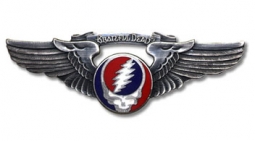 Grateful Dead Large SYF Wings Pin